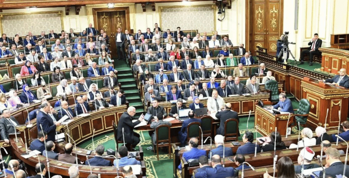 جلسة عامة داخل مجلس النواب المصري أثناء مناقشة وإقرار مشروع قانون الإجراءات الجنائية بصيغته النهائية – منظمة عدالة لحقوق الإنسان (JHR)