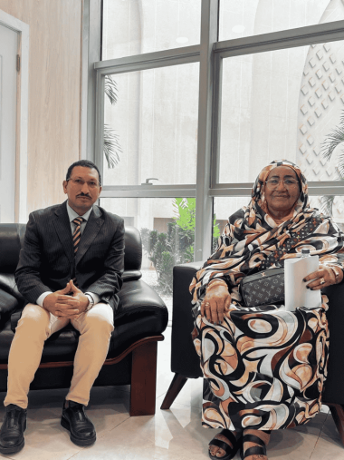 تعاون سوداني–مصري في إطار الدورة الـ85 للجنة الإفريقية لحقوق الإنسان محمود جابر ونادية جفون خلال اجتماعات الدورة الـ85 للجنة الإفريقية لحقوق الإنسان والشعوب.